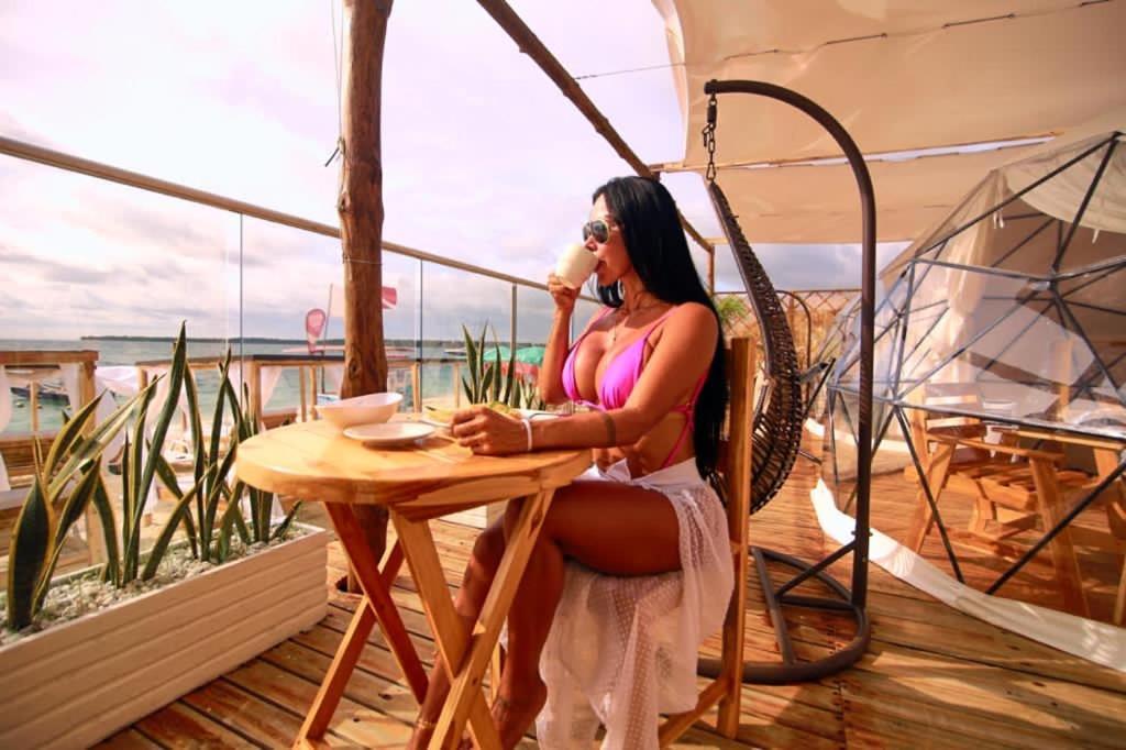 La Cabana Glamping Geronimo Плая-Бланка Экстерьер фото